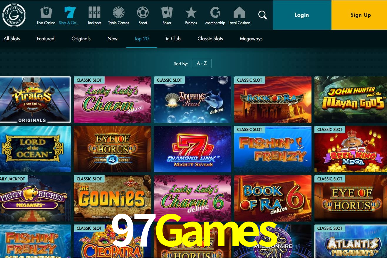 Casino Online 97Games | Os Melhores Slots no Brasil
